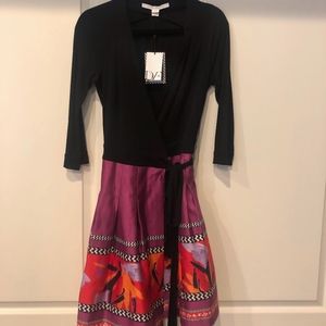 DVF Jewel Wrap Dress